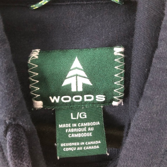 WOODS Hoodie | Size L‎ - Picture 3 of 7